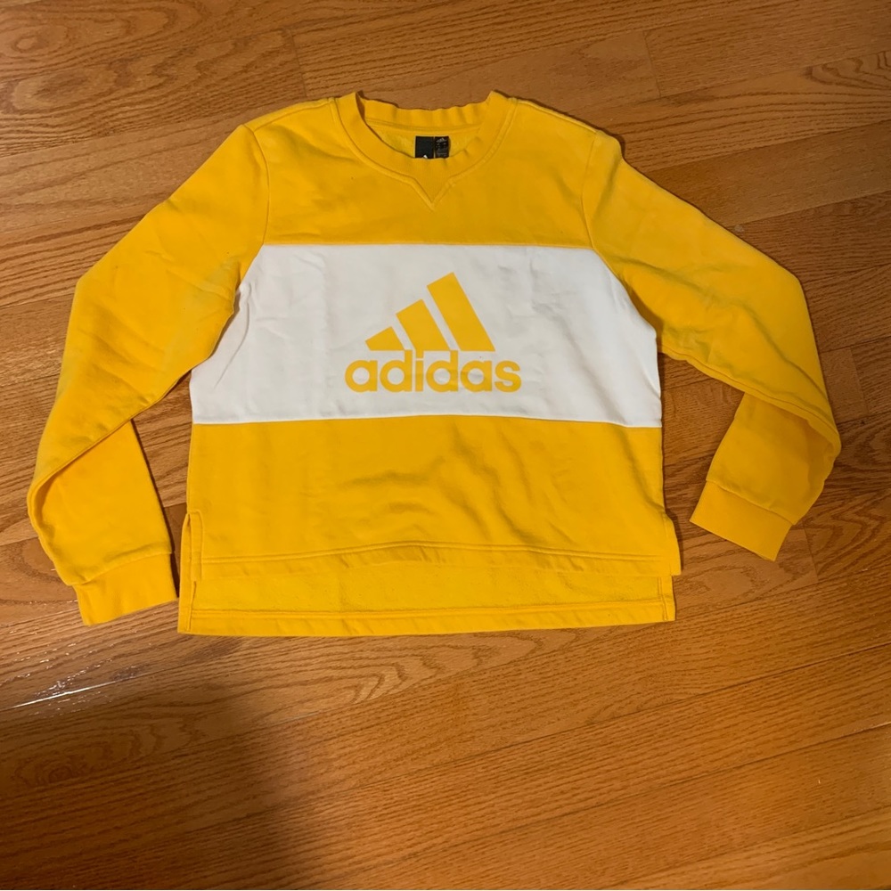 Adidas Yellow Pullover